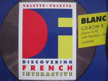 (image for) Discovering French Blanc Interactive CD-ROM B (CD) by Valette,