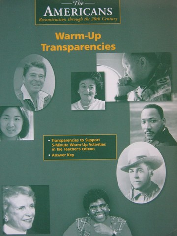 (image for) Americans Warm-Up Transparencies (P)