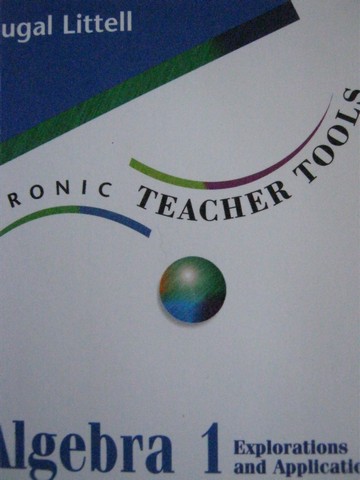 (image for) Algebra 1 Explorations & Applications Electronic TE (TE)(CD)
