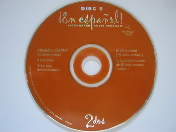(image for) En espanol! 2dos Integrated Audio Program Disc 5 (CD)