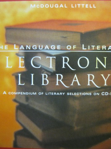 (image for) Language of Literature Electronic Library (CD)