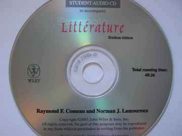 (image for) Ensemble Litterature 6th Edition Student Audio CD (CD)
