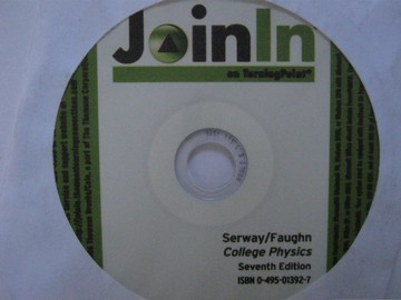 (image for) College Physics 7th Edition JoinIn (CD)