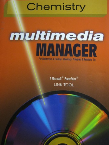 (image for) Chemistry Principles & Reactions 5e Multimedia Manager (CD)(P)