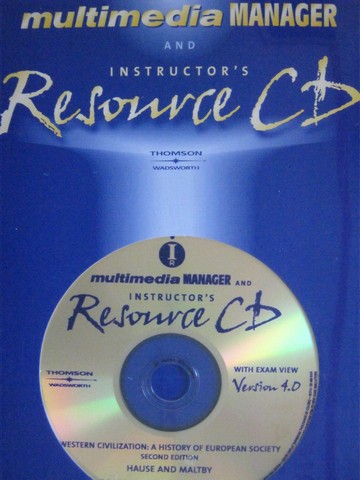 (image for) Western Civilization 2e Multimedia Manager & IR CD (TE)(CD)