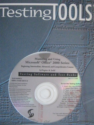 (image for) Mastering & Using Microsoft Office 2000 Testing Tools (CD)