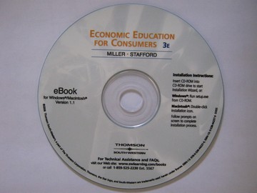 (image for) Economic Education for Consumers 3rd Edition eBook (CD)