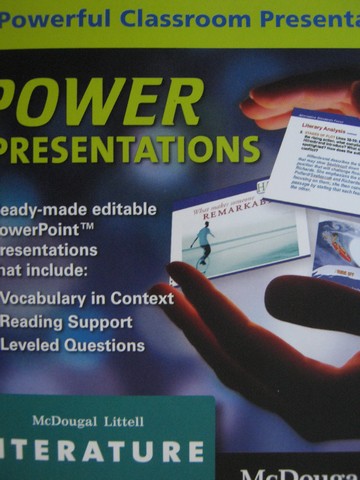 (image for) ML Literature 8 Power Presentations CD (CA)(CD)