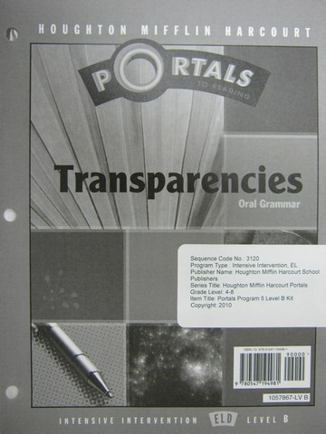 (image for) Portals to Reading B ELD Oral Grammar Transparencies (Pk)