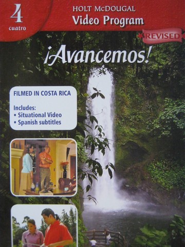 (image for) Avancemos! 4cuatro Revised Video Program (DVD)