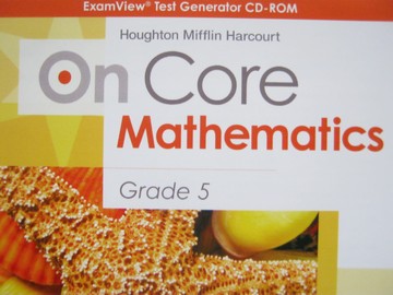(image for) On Core Mathematics Common Core 5 ExamView Test Generator (CD) - Click Image to Close