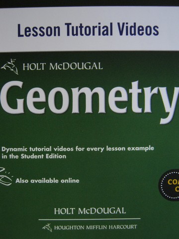 (image for) Geometry Common Core Edition Lesson Tutorial Videos (DVD)