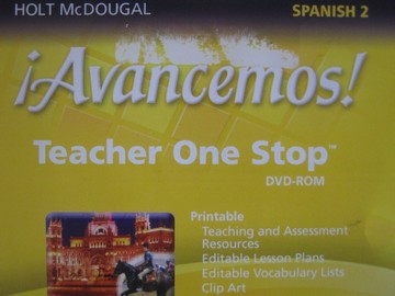 (image for) Avancemos! 2dos Teacher One Stop DVD-ROM (TE)(DVD) - Click Image to Close