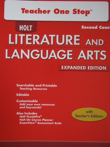 (image for) Literature & Language Arts 2nd Course Teacher One Stop (TE)(DVD)