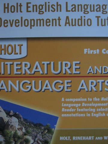 (image for) Holt Literature & Language Arts 1st Cr Holt Audio Tutor (CD)