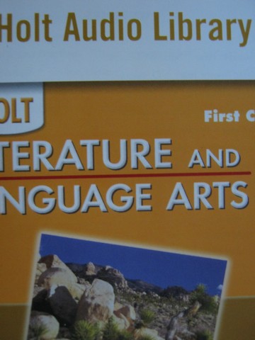(image for) Holt Literature & Language Arts 1st Cr Holt Audio Library (CD)