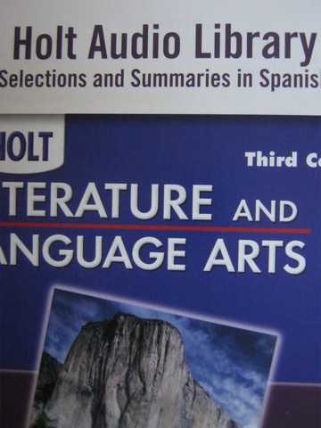 (image for) Holt Literature & Language Arts 3rd Cr Holt Audio Library (CD)