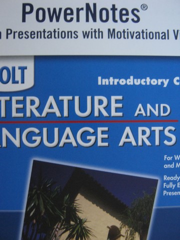 (image for) Holt Literature & Language Arts Intro Cr PowerNotes (CD)