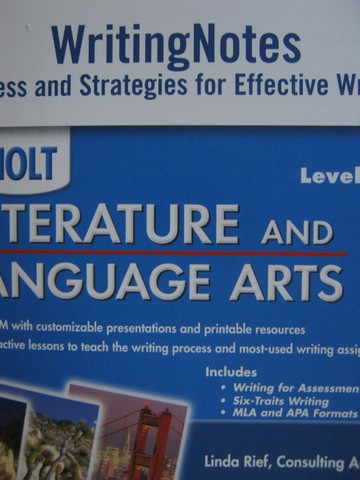(image for) Literature & Language Arts 1 WritingNotes (DVD)