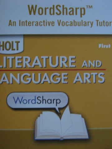 (image for) Holt Literature & Language Arts 1st Cr WordSharp (CD)