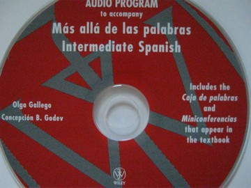 (image for) Mas alla de las palabras Intermediate Spanish Audio Program (CD)
