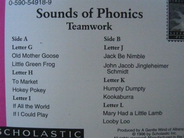 (image for) Scholastic Literacy Place Sounds of Phonics Teamwork (Cassette)