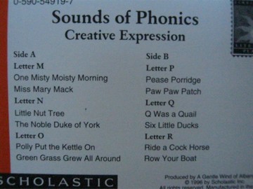 (image for) Scholastic Literacy Place Sounds of Phonics Creative (Cassette)
