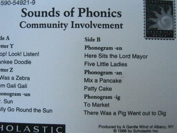 (image for) Scholastic Literacy Place Sounds of Phonics Community (Cassette)