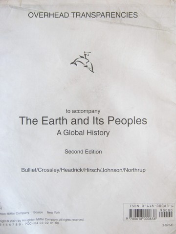 (image for) Earth & Its Peoples 2nd Edition Overhead Transparencies (Pk)