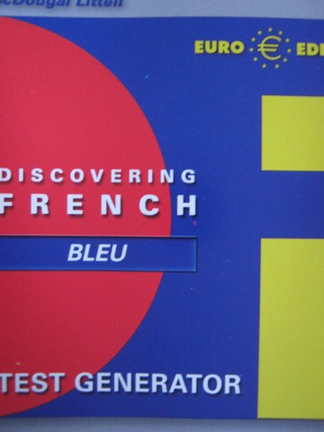 (image for) Discovering French Bleu Euro Edition Test Generator (CD)
