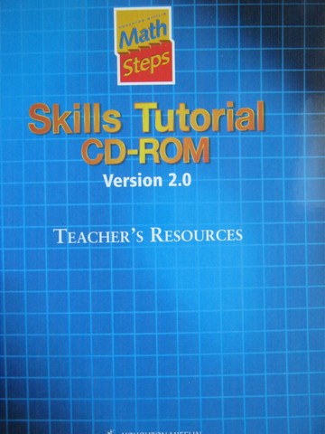(image for) Math Steps Skills Tutorial CD-ROM TR (TE)(Spiral)