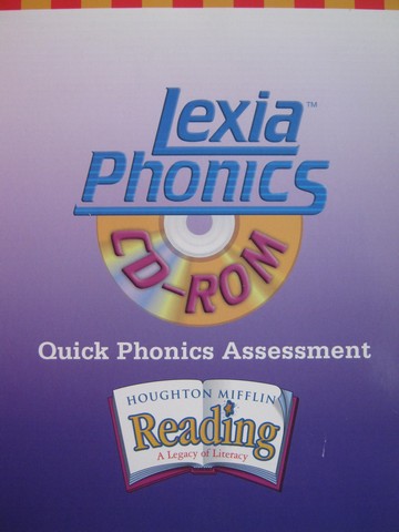 (image for) Reading Lexia Phonics Quick Phonics Assessment (Box)