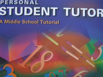 (image for) Middle School Mathematics Personal Student Tutor (CD)