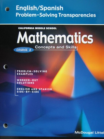 (image for) Mathematics Concepts & Skills Course 2 Problem-Solving (CA)(P)