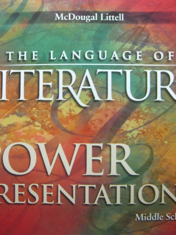 (image for) Language of Literature Power Presentations Middle School (CD)