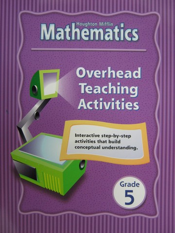 (image for) HM Mathematics 5 Overhead Teaching Activities (P)