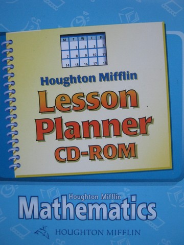(image for) HM Mathematics 1 Lesson Planner CD-ROM (CD)