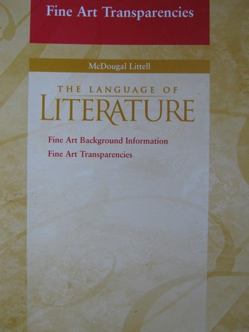 (image for) Language of Literature 6 Fine Art Transparencies (P)