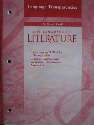 (image for) Language of Literature 7 Language Transparencies (P)