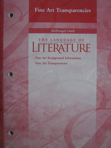(image for) Language of Literature 7 Fine Art Transparencies (P)
