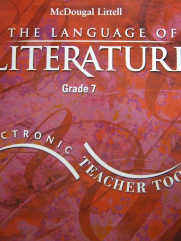 (image for) Language of Literature 7 Electronic Teacher Tools (TE)(CD)
