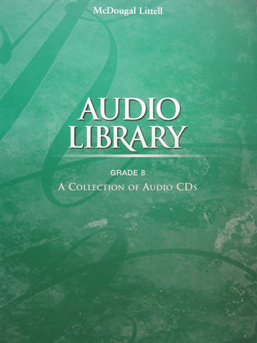 (image for) Language of Literature 8 Audio Library (CD)(Binder)