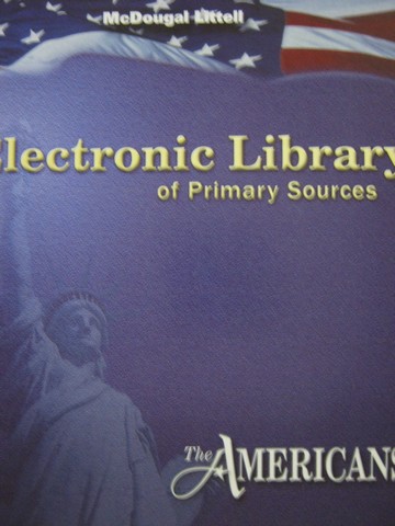 (image for) Americans Electronic Library of Primary Sources (CD)