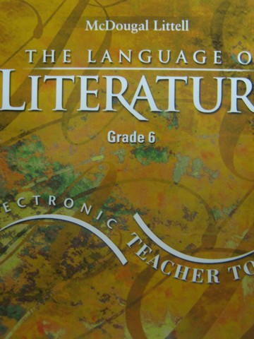 (image for) Language of Literature 6 Electronic Teacher Tools (TE)(CD)