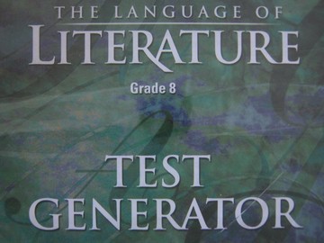 (image for) Language of Literature 8 Test Generator V3.0 (Pk)