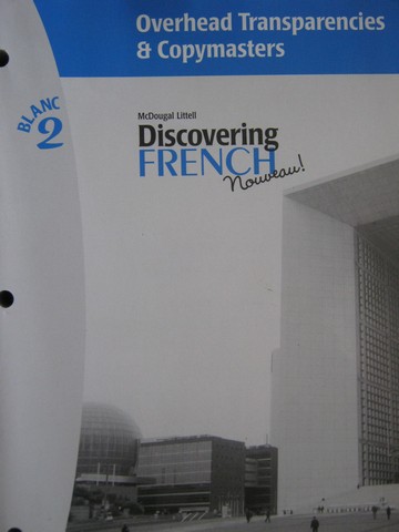 (image for) Discovering French Nouveau! Blanc 2 Overhead Transparencies (P)