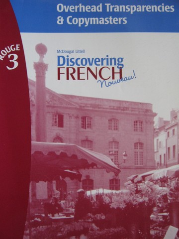 (image for) Discovering French Nouveau! Rouge 3 Overhead Transparencies (P)