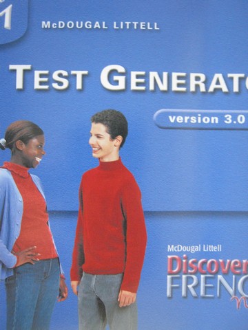 (image for) Discovering French Nouveau! Bleu 1 Test Generator V3.0 (2-Item Set)