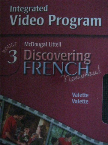(image for) Discovering French Nouveau! Rouge 3 Integrated Video (VHS)
