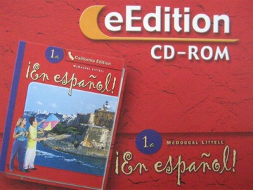 (image for) En espanol! 1a eEdition CD-ROM California Edition (CA)(CD)